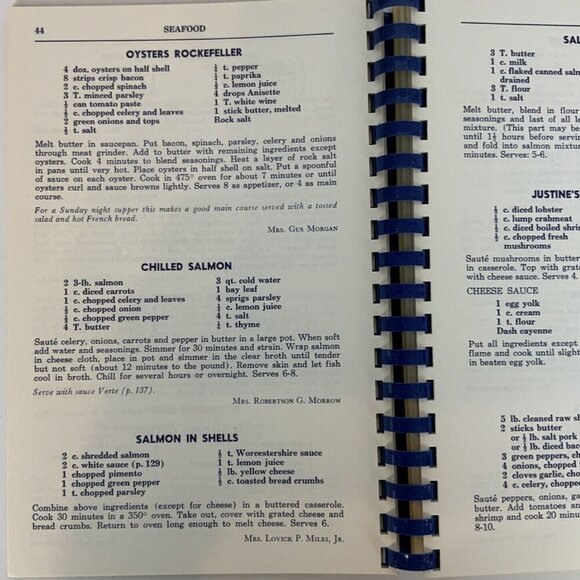 The Memphis Cookbook By Junior League Tennessee Recipes Spiral Bound 1981 - Picture 7 of 13